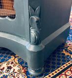 Brocante kast | Penantkast | Kast met gaas, Antiek en Kunst, Curiosa en Brocante, Ophalen