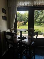 Hoge tafel set met 4 stoelen, Ophalen