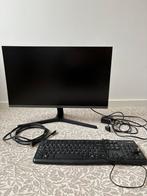 Samsung 24 inch monitor & keyboard (16:9, 1920 x 1080 LCD), Computers en Software, Monitoren, Ophalen, Zo goed als nieuw, 60 Hz of minder