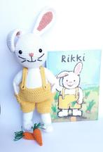 Haakpatroon Rikki, konijn Rikki, Verzenden, Nieuw, Haken, Patroon of Boek