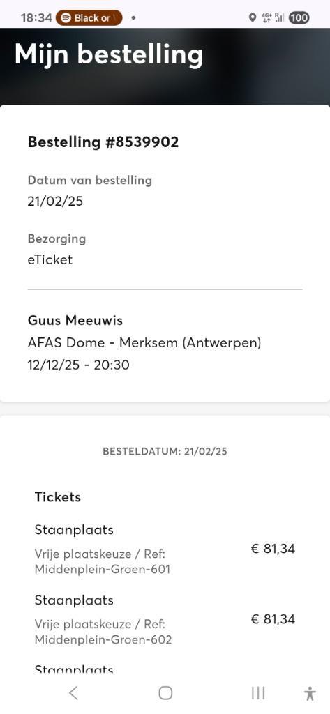 Concertkaartjes Guus Meeuwis 12 december, Tickets en Kaartjes, Concerten | Nederlandstalig, Drie personen of meer, December, Levenslied