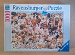 Puzzel van Ravensburger, Hondencollage, 1000 Stukjes, Hobby en Vrije tijd, Denksport en Puzzels, Ophalen of Verzenden, 500 t/m 1500 stukjes