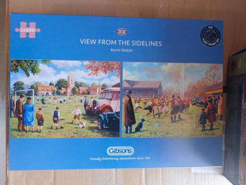 Gibsons view from the sidelines nieuw 2x 500, Hobby en Vrije tijd, Denksport en Puzzels, Nieuw, Ophalen of Verzenden