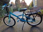 2x mooie 20 inch kinderfiets blauw en geel voor j/m, Fietsen en Brommers, Fietsen | Kinderfietsjes, Ophalen, Zo goed als nieuw