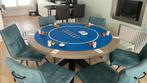 Poker Kleed Ronde Tafel 120cm, Vijf spelers of meer, Ophalen of Verzenden, Zo goed als nieuw