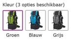 Rugzak backpack hiking XXL 75L blauw groen GRATIS VERZENDEN!, 40 cm of meer, Verzenden, Nieuw, Trekking