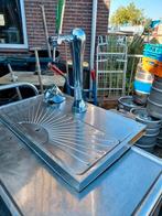 Lekblad met verlichte heiniken tap en glazenspoel unit, Ophalen, Zo goed als nieuw, Overige merken