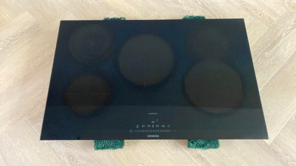 SIEMENS ED877FWB5E inductiekookplaat, Witgoed en Apparatuur, Kookplaten, Ophalen, Zo goed als nieuw, Inbouw, Inductie