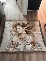 Taylor Swift Fearless Blanket, Ophalen of Verzenden, Zo goed als nieuw, Rechthoekig, 200 cm of meer