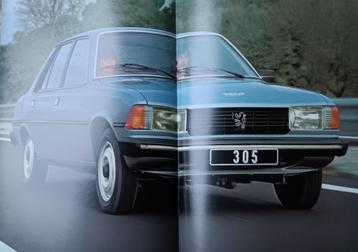 Peugeot 305 Sedan brochure, 1978 beschikbaar voor biedingen