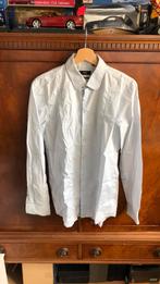 Boss overhemd 39 slimfit, BOSS, Blauw, Zo goed als nieuw, Halswijdte 39/40 (M)