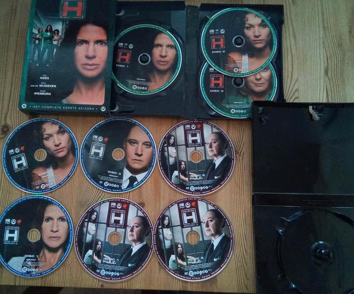 Celblok H - Seizoen 1 tm 3 seizoen 2 en 3 alleen de dvd's, Cd's en Dvd's, Dvd's | Tv en Series, Gebruikt, Drama, Vanaf 16 jaar