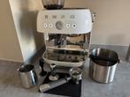 Smeg Espressomachine inclusief accessoire, Witgoed en Apparatuur, Koffiezetapparaten, Ophalen, Zo goed als nieuw, Espresso apparaat