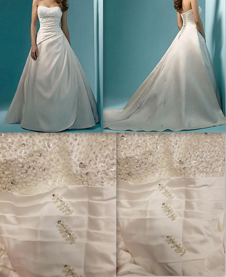 nieuwe bruidsjurk trouwjurk maat 48 ivoor, Kleding | Dames, Trouwkleding en Trouwaccessoires, Nieuw, Trouwjurk, Wit, Ophalen of Verzenden