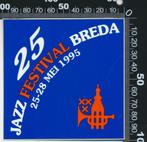 Sticker: Jazz Festival Breda 1995, Verzamelen, Stickers, Verzenden