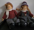 Vintage Noorse winterpoppen Jongen & Meisje, Ophalen of Verzenden