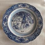 Wandbord Delfts Blauw " Herfst ", Ophalen