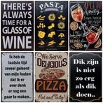 Warning you see this reclamebord van metaal wandbord deco, Info@deconoord.nl, Deco Noord, Nieuw, Ophalen of Verzenden