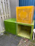 XXL polyester plantenbak , meerdere op voorraad, Tuin en Terras, Bloembakken en Plantenbakken, Ophalen, Kunststof, Gebruikt, Onbekend