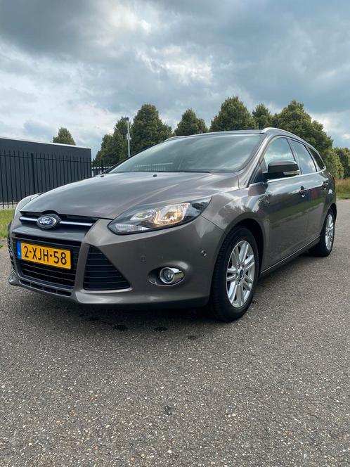 Ford Focus 1.0 Ecoboost 92KW Wagon 2014 Bruin, Auto's, Ford, Particulier, Focus, ABS, Airbags, Airconditioning, Bluetooth, Boordcomputer