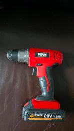 Ferm Accuboor 20V (Zonder Lader), Doe-het-zelf en Verbouw, Ophalen, Gebruikt, Boor- en Schroefmachine