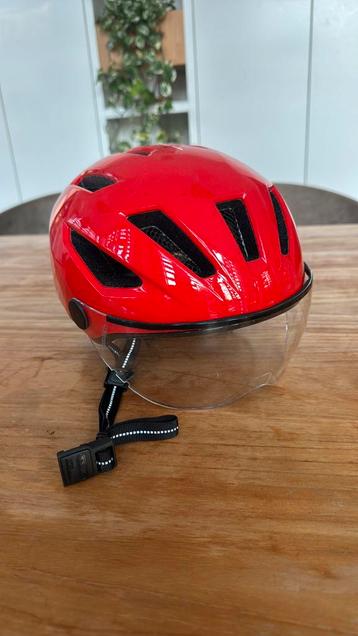 Abus Pedelec 2.0 ACE Met Vizier - Blaze Red maat M beschikbaar voor biedingen