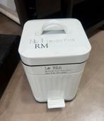 Rivièra Maison Le Bin Afvalemmer, Huis en Inrichting, Woonaccessoires | Prullenbakken, Ophalen, Kunststof, Zo goed als nieuw, Minder dan 10 liter