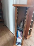 Cd rek hout 71 centimeter Eiken, Ophalen of Verzenden, Hout, Cd's, 25 tot 75 discs