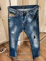 Ripped Men’s Jeans, Ophalen of Verzenden, Zo goed als nieuw, Blauw, W33 - W34 (confectie 48/50)