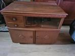 Oud Vintage Theekastje jaren 50, Huis en Inrichting, Kasten | Dressoirs, Ophalen, Gebruikt, 50 tot 100 cm, 25 tot 50 cm