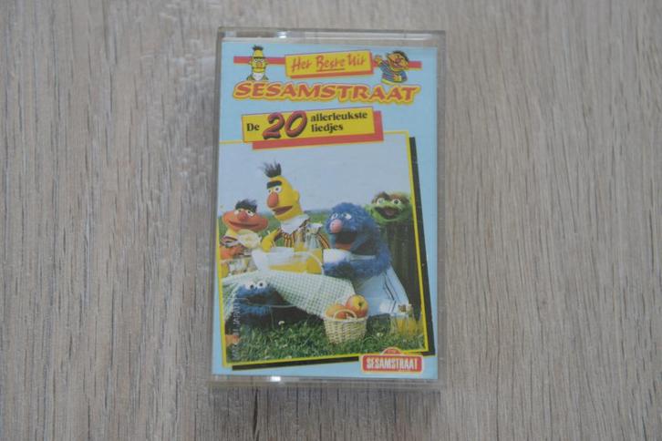 MC = SESAMSTRAAT HET BESTE UIT SESAMSTRAAT, Cd's en Dvd's, Cassettebandjes, Origineel, 1 bandje, Verzenden