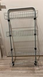 Wandrekje ijzeren br 45x h 97x d 15 cm, Ophalen, Zo goed als nieuw, Minder dan 150 cm, Minder dan 100 cm