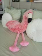 Grote Flamingo knuffel, Gebruikt, Ophalen