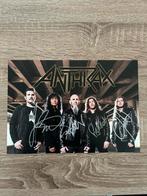Anthrax gesigneerde poster
