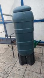 Regenton met voet, 75 tot 150 liter, Ophalen, Gebruikt, Kunststof