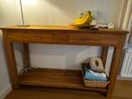 Teak houten sidetable, Ophalen, 100 tot 150 cm, Teakhout, Zo goed als nieuw