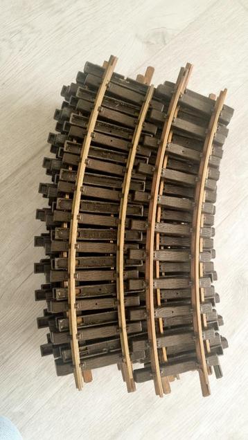 20 x LGB Rails  1100 /11000 bocht 30 graden beschikbaar voor biedingen