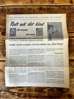 Telegraaf krant 23 januari 1960 artikel, Verzamelen, Tijdschriften, Kranten en Knipsels, Krant, 1960 tot 1980, Ophalen of Verzenden