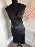 Zwart jurkje maat S - perfect voor de feestdagen!, Zwart, Ophalen of Verzenden, Zo goed als nieuw, Knielengte