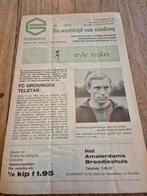 FC GRONINGEN  - TELSTAR, Ophalen of Verzenden, Overige binnenlandse clubs