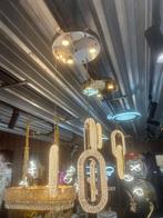 3/5 lichts hanglamp nieuw goud zilver 3 kleur dimbaar light, Huis en Inrichting, Lampen | Hanglampen, Ophalen of Verzenden, Nieuw