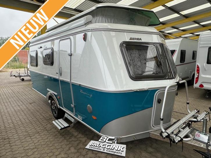 Eriba Touring 630 HARBOUR BLUE, Caravans en Kamperen, Caravans, tot en met 3, Standaardzit, Eriba, Dwarsbed, Overige typen, 5 tot 6 meter
