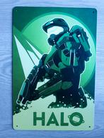 Halo Master Chief 20x30 cm Reclamebord, Ophalen of Verzenden, Nieuw, Reclamebord