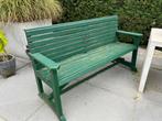 Stevige tuinbank van hardhout!, Tuin en Terras, Tuinbanken, Ophalen, Gebruikt, Hout