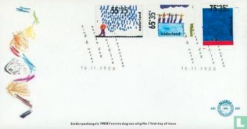 FDC E260 Kinderzegels 1988 NL onbeschreven
 beschikbaar voor biedingen