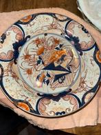 Antiek Imari porseleinen bord – Edo-periode (1850-1880), Ophalen of Verzenden