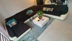 Luxe en riante Lounge Bankstel U-vorm, Ophalen, Stof, Gebruikt, Stijlvol & Modern