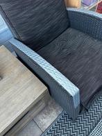 gratis af te halen twee verstelbare tuinstoelen, Tuin en Terras, Ophalen, Gebruikt, Wicker, Verstelbaar