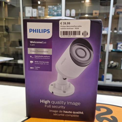 Philips WelcomeEye extra camera bedraad - NEW, Audio, Tv en Foto, Videocamera's Digitaal, Nieuw