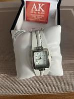 Anne Klein dames horloge, Overige merken, Leer, Staal, Polshorloge